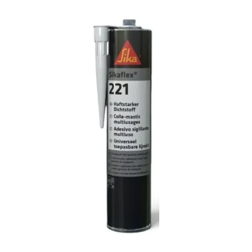 Etansant Poliuretanic Gri 300ML - Sikaflex 221 Steel Grey