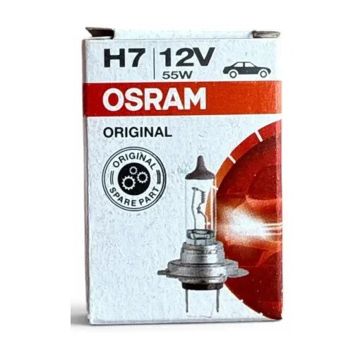 Bec H7 Osram Original Line 12V 55W PX26d Halogen pentru Far