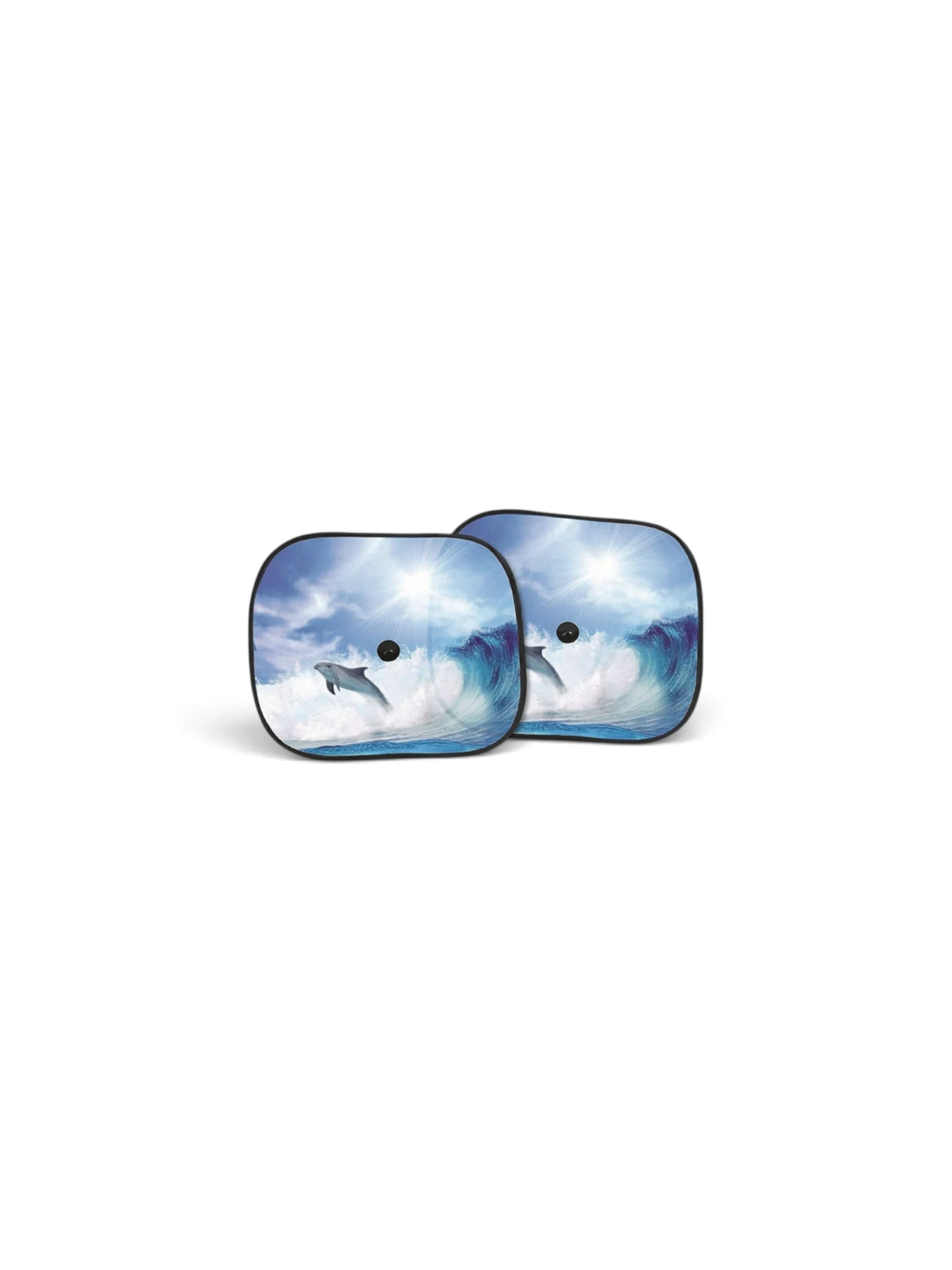 Set 2 parasolare laterale auto 36×44 cm, model delfin