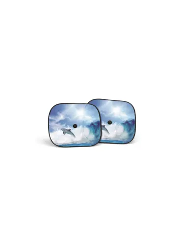 Set 2 Parasolare Geamuri Laterale Bottari 36×44 cm, Model Delfin, cu Ventuze