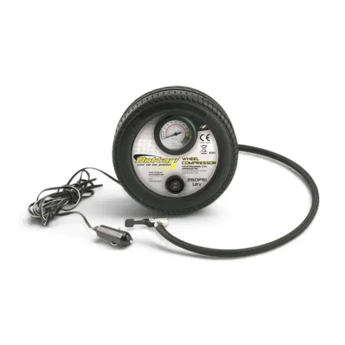 Compresor 12 V cu Manometru Bottari 24054BT