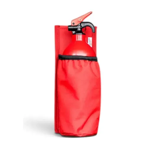 Geantă de Depozitare pentru Stingător Roșie cu Arici 27×10,5×19 cm Carpassion