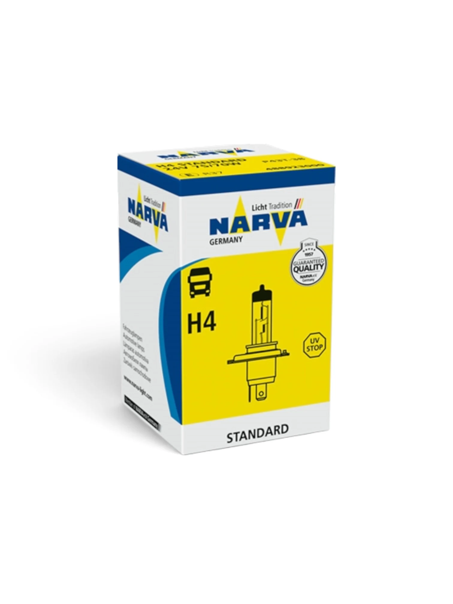 Bec H4 Halogen Narva 24V75 70W