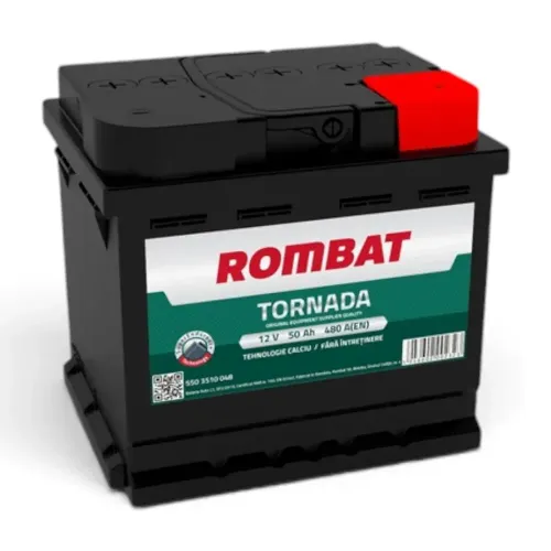 Acumulator 50 Ah Rombat 480 A Pornire SLI Tornada