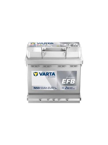 Acumulator Start-Stop EFB 50 Ah Varta 550 A Pornire Automotive