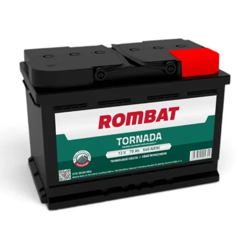 Acumulator 70 Ah Rombat 640 A Pornire SLI Tornada