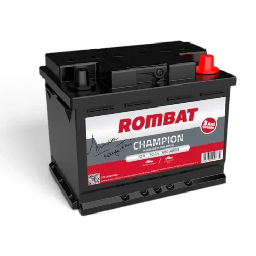 Acumulator Start-Stop EFB 70 Ah Rombat 680 A Pornire Champion