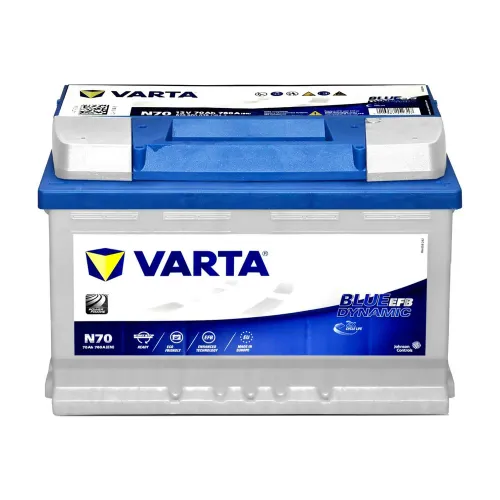 Acumulator Start-Stop EFB 70 Ah Varta 760 A Pornire Automotive