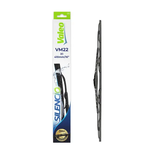 Ștergător Parbriz Valeo Silencio 410 mm, Cadru Metalic