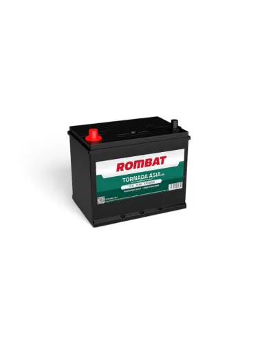 Acumulator cu Borne Inverse 75 Ah Rombat 610 A Pornire SLI Tornada Asia