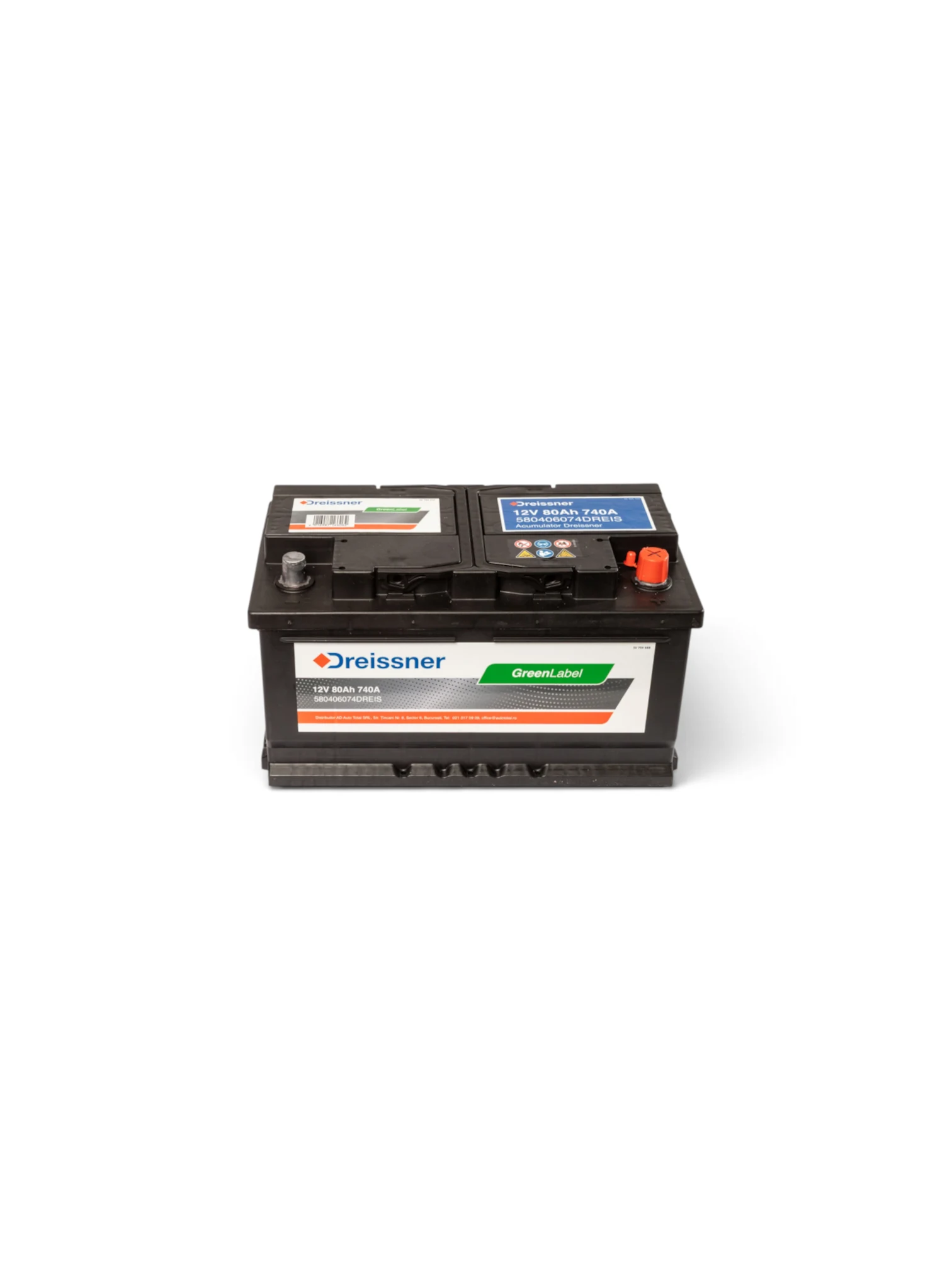 Acumulator Dreissner 80Ah 740A