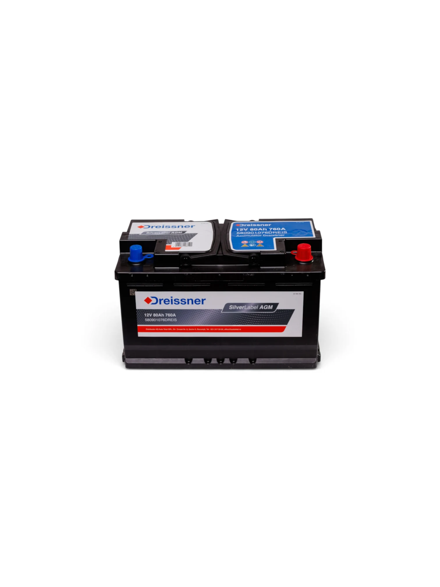 Acumulator Dreissner 80Ah 760A