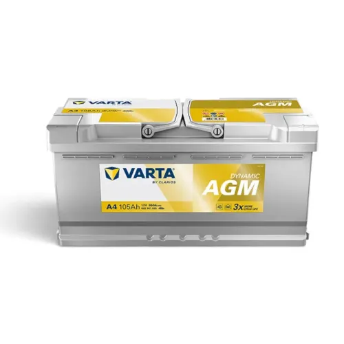 Acumulator Start-Stop AGM 105 Ah Varta 950 A Pornire Automotive
