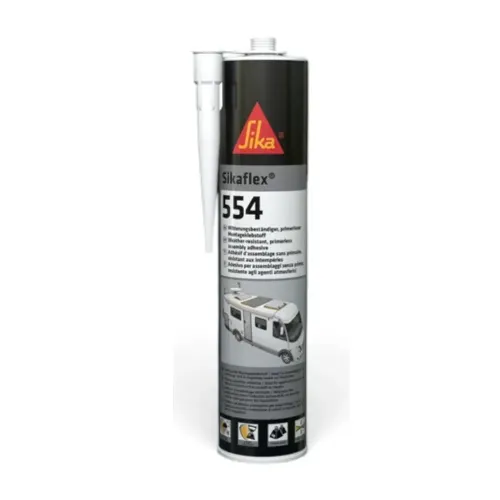 Etansant Poliuretan Alb 300ML - Sikaflex 554 Caravan White