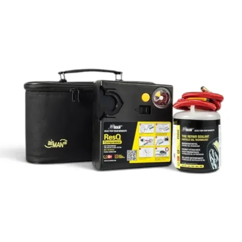 Kit Reparare Pană Airman ResQ — Compresor + Soluție de Etanșare