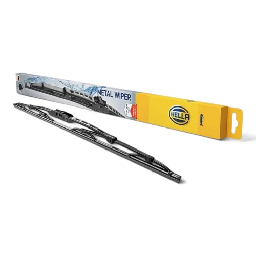 Ștergător Parbriz Hella Metal Wiper 350 mm, Cadru Metalic, Prindere Cârlig
