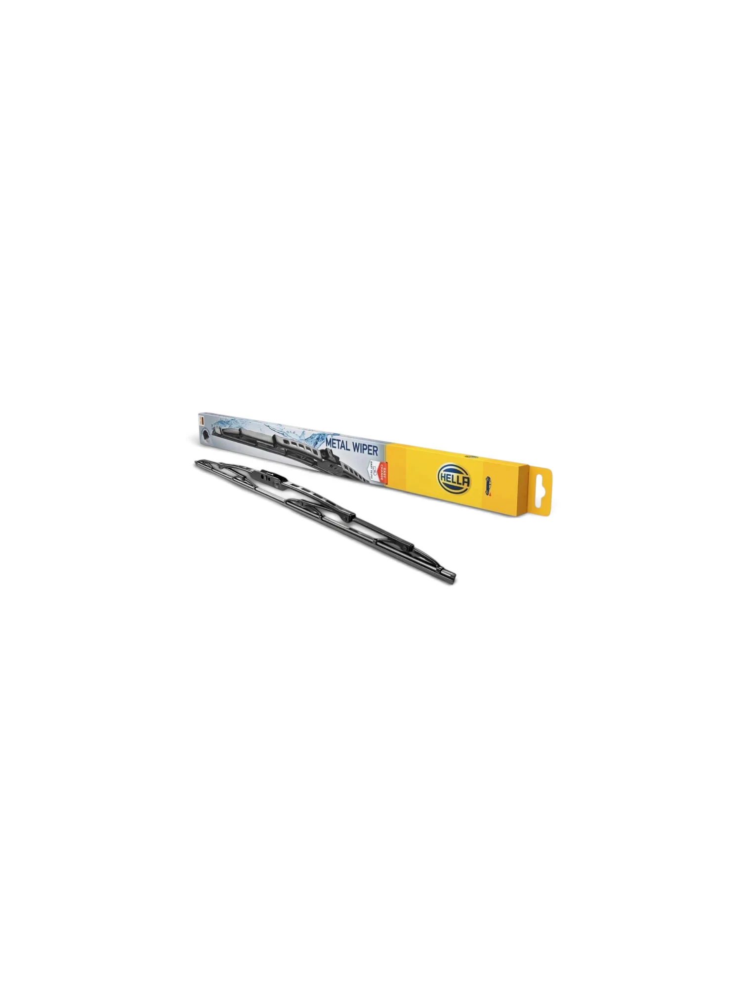 Ștergător Parbriz Hella Metal Wiper 375 mm, Cadru Metalic, Prindere Cârlig