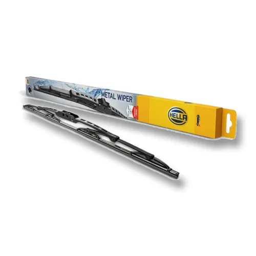Ștergător Parbriz Hella Metal Wiper 500 mm, Cadru Metalic, Prindere Cârlig