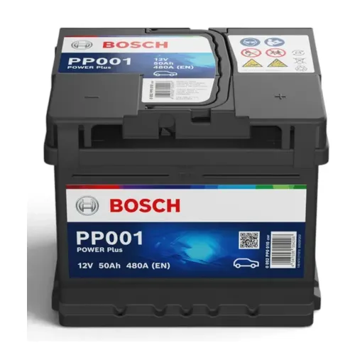 Acumulator 50 Ah Bosch 480 A Pornire SLI POWER+