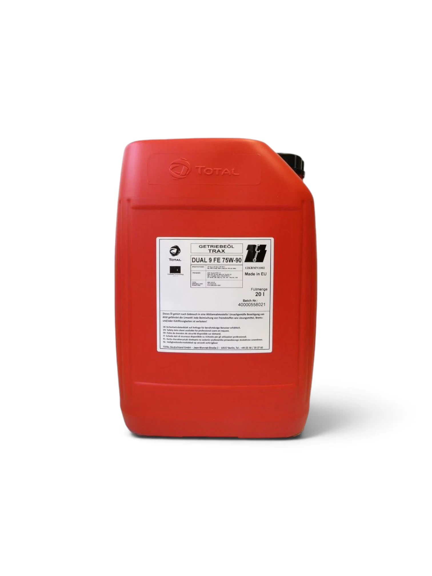 Ulei Transmisie Total Trax. Dual 9 75W-90 20L