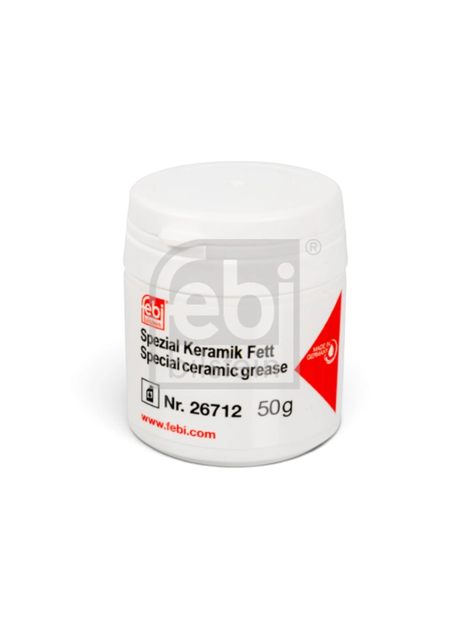 Febi Vaselina Ceramica Pt Injectoare Si Bujii, 50g Pentru Temperaturi Intre -30 Si +1400C Componente Adaugate La Comanda: • 0