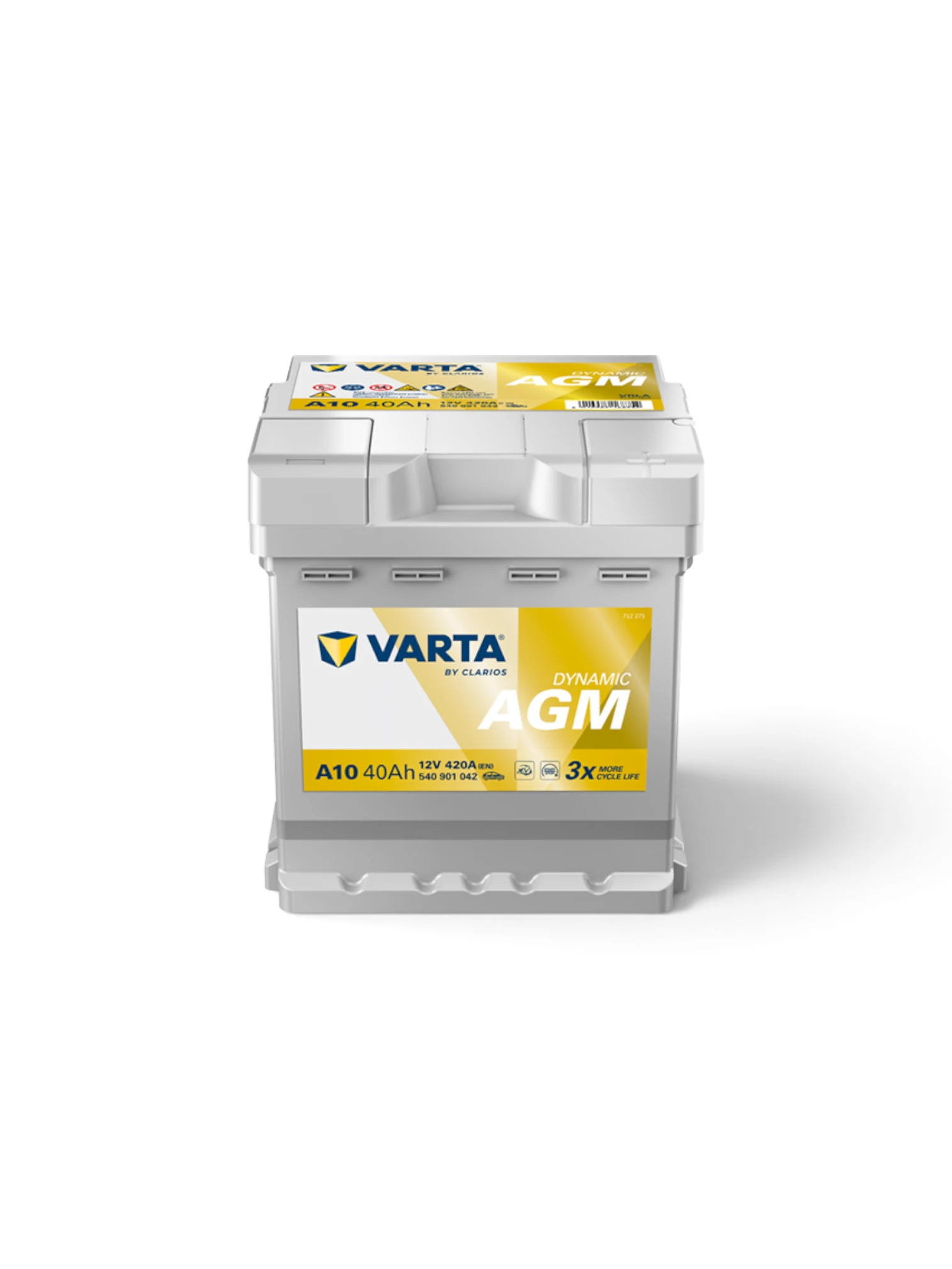 Acumulator Auto Varta Dynamic Agm A10 40Ah 420A 12V
