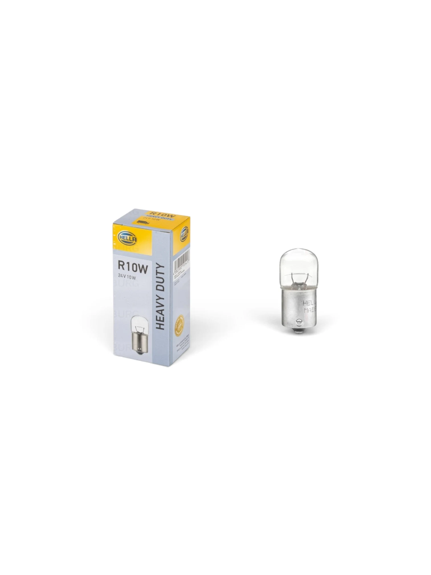 Bec R10W Halogen Hella 24V10W