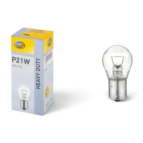 Bec P21W Halogen Hella Para 24V 21W