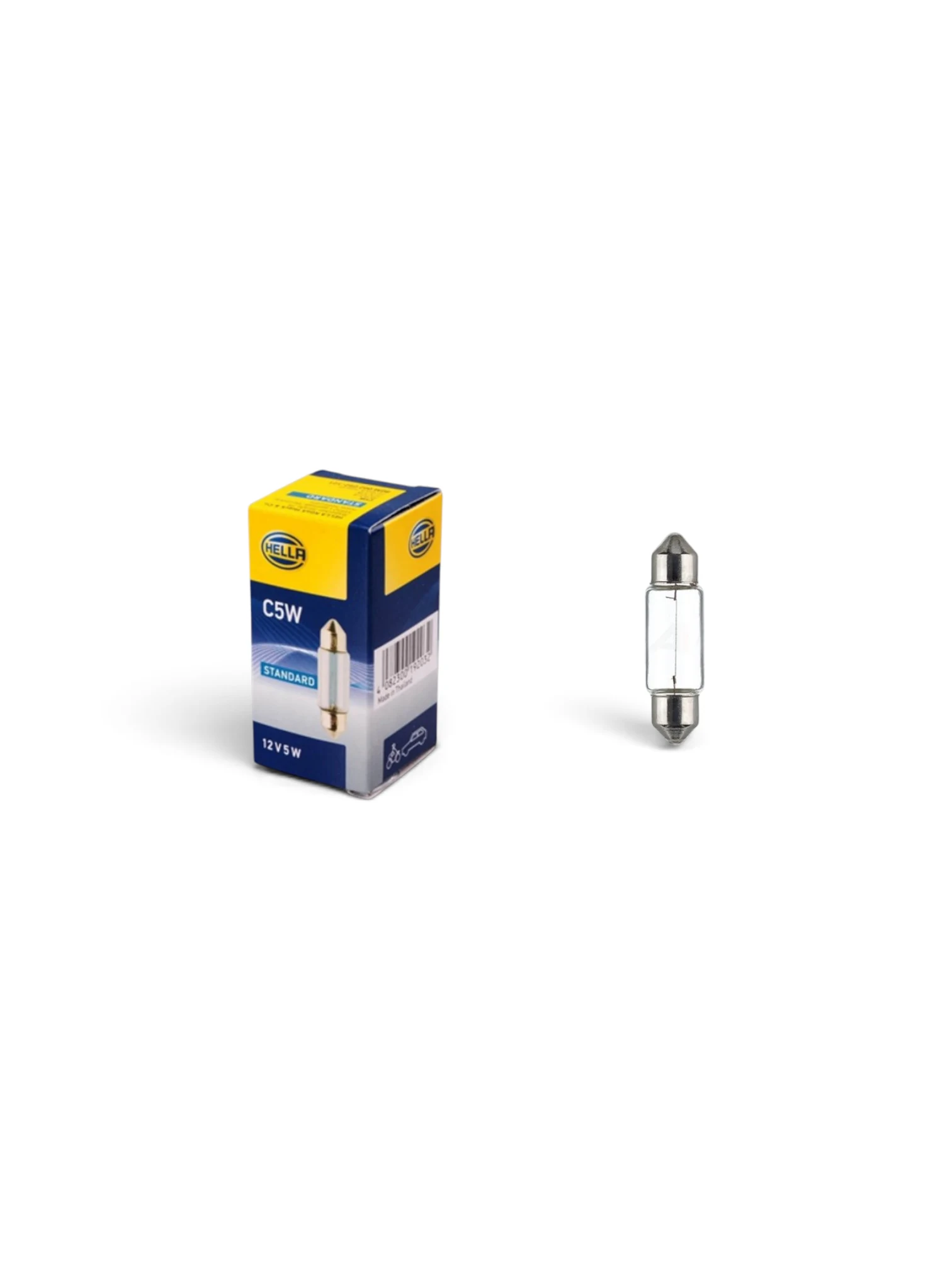 Bec C5W Halogen Hella 12V5W