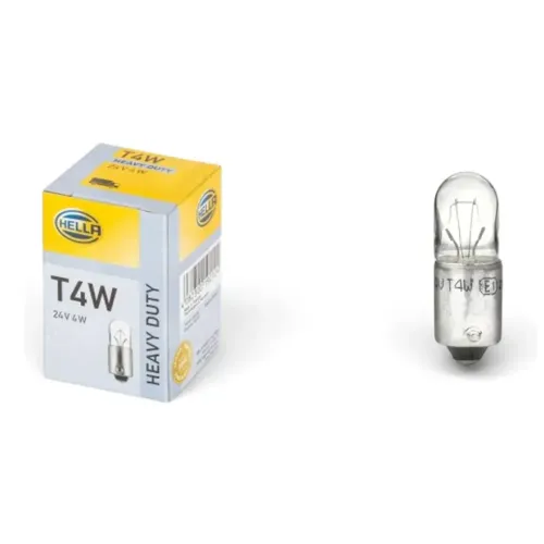Bec T4W Halogen Hella 24V4W