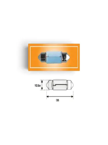 Bec C5W Halogen Magneti-marelli Lampa Nr 38mm x10 5 Mm 12V 5W