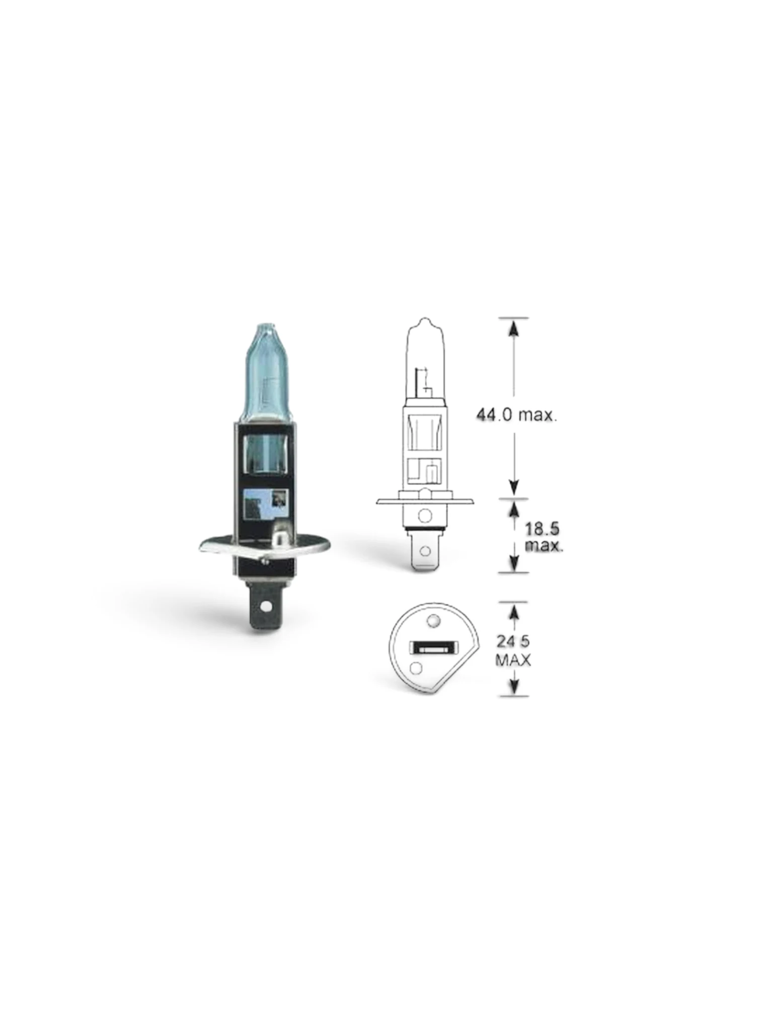 Bec H1 Halogen Magneti-marelli Magneti Marelli x1 Bucata 12V 55W