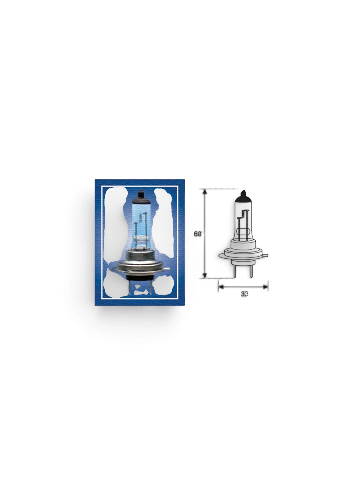 Bec H7 Halogen Magneti-marelli 24V 70W