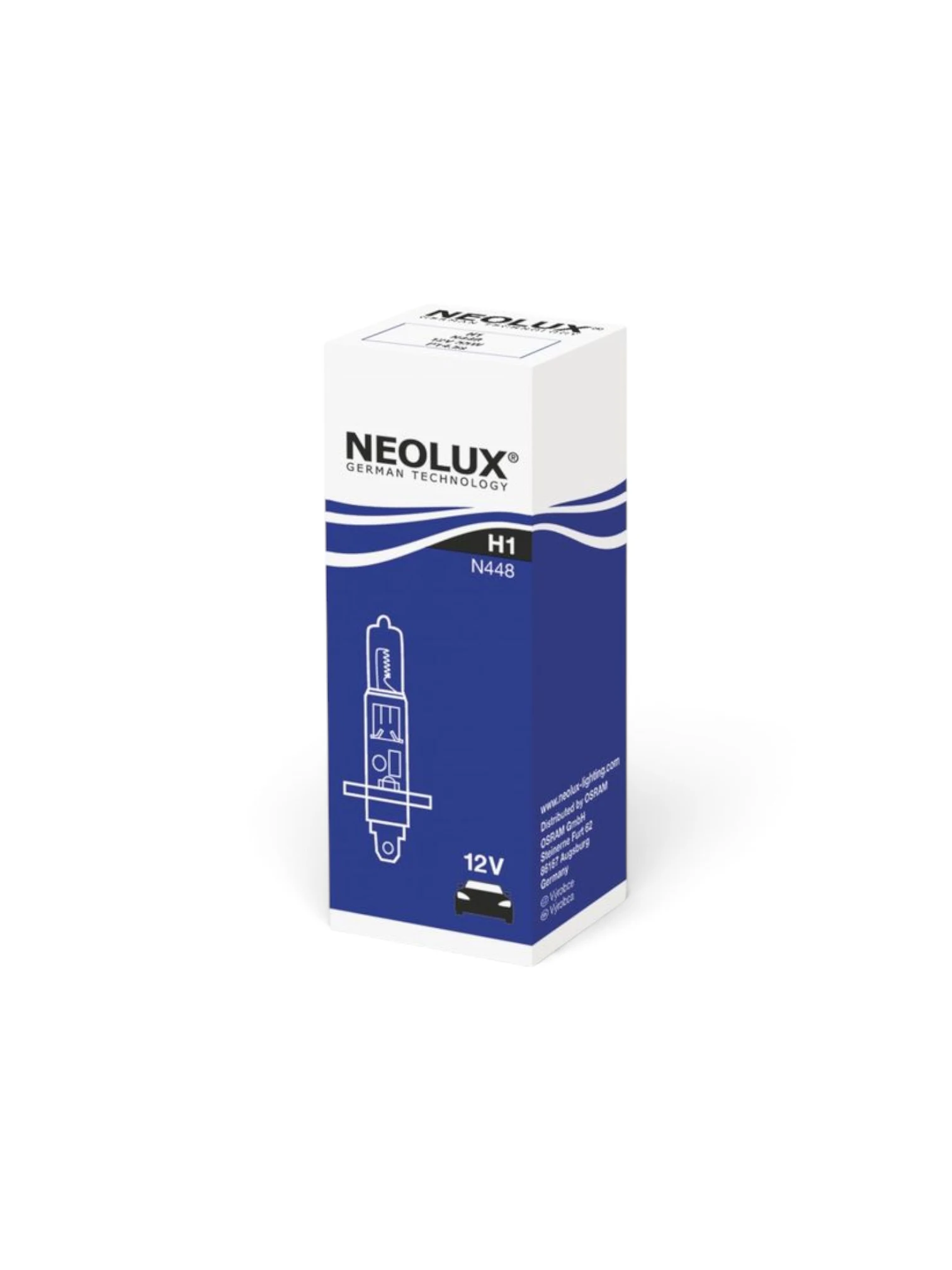 Bec H1 Halogen Neolux Standard x1 Bucata 12V 55W