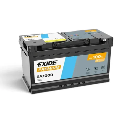 Acumulator 100 Ah Exide 900 A Pornire SLI Premium