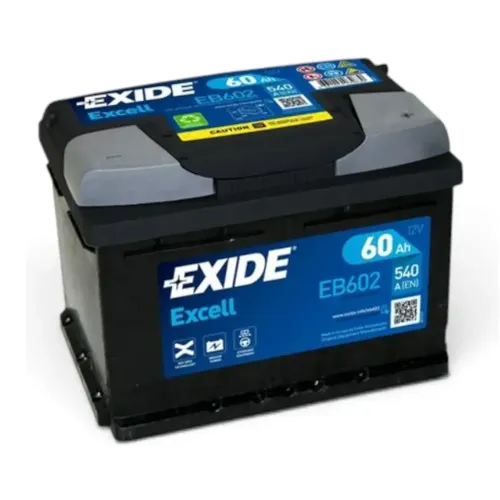 Acumulator 60 Ah Exide 540 A Pornire SLI Excell