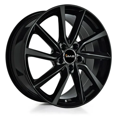 Jantă aliaj R15 negru AVUS AC-518 — 5×98