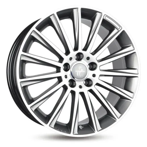 Jantă aliaj R18 argintiu Keskin Tuning KT18 — 5×112, ET45