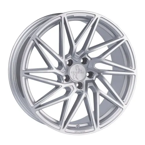 Jantă aliaj R19 argintiu față șlefuită Keskin Tuning KT20 — 5×112