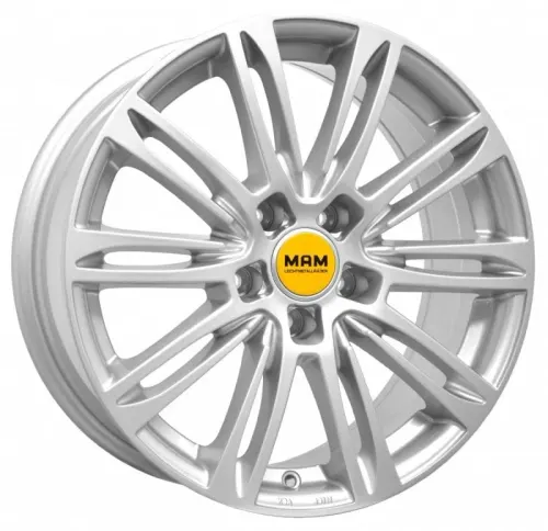 Jantă aliaj R17 argintiu MAM A4 — 5×108