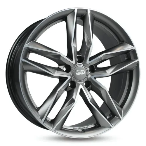 Jantă aliaj R18 argintiu MAM RS3 — 5×114.3, ET45