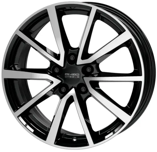 Jantă aliaj R17 negru ANZIO Vec — 5×114.3, ET35