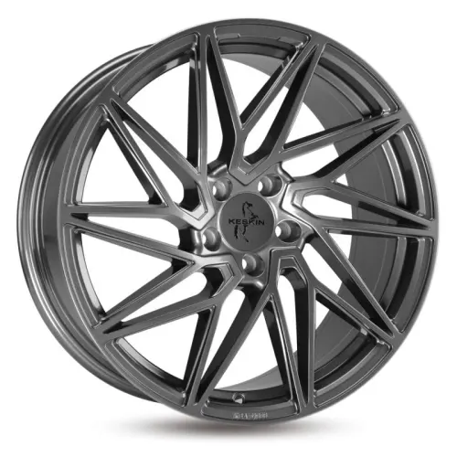 Jantă aliaj R18 argintiu Keskin Tuning KT20 — 5×112, ET45