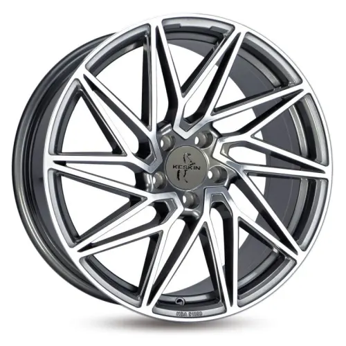Jantă aliaj R18 argintiu Keskin Tuning KT20 — 5×112, ET45