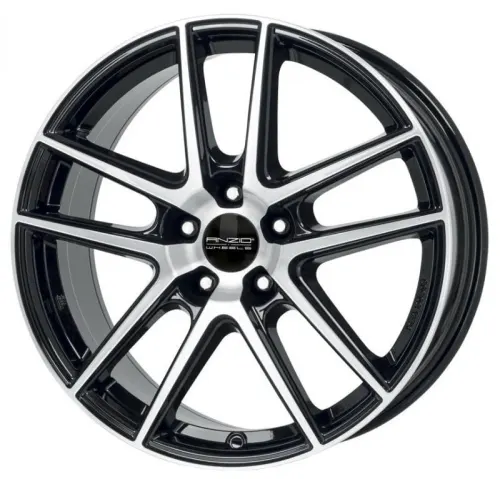 Jantă aliaj R15 negru ANZIO Split — 5×114.3, ET43
