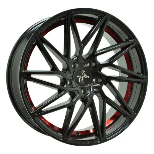 Jantă aliaj R18 negru Keskin Tuning KT20 — 5×112, ET30