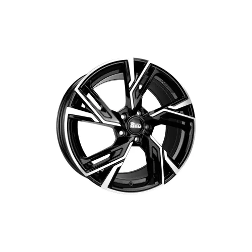 Jantă aliaj R16 negru față șlefuită MAM RS5 — 4×100, ET35