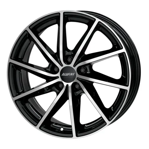 Jantă aliaj R15 negru față șlefuită ALUTEC Singa — 5×112