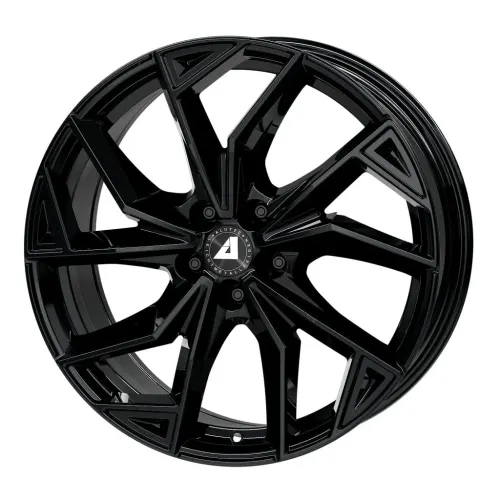 Jantă aliaj R17 negru față șlefuită ALUTEC ADX.02 — 5×114.3, ET50