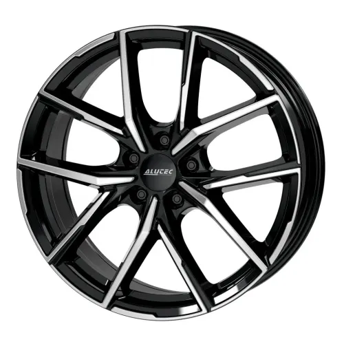 Jantă aliaj R18 negru față șlefuită ALUTEC Aveleno — 5×112, ET29